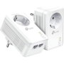 TP-Link TL-PA7027P KIT Adaptador Powerline AV1000, 2 Puertos Gigabit, 1000 Mbps, Alcance 300m, HomePlug AV2, Pack de 2 Unidades
